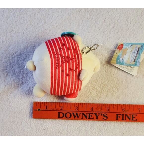 Liv Heart Nemu Nemu Animals Lucky Polar Bear Tokyo Gotochi Keychain Charm Kawaii - Picture 4 of 12